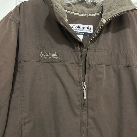 Columbia Sportswear men’s Brown Lined Jacket Size M - Picture 2 of 10